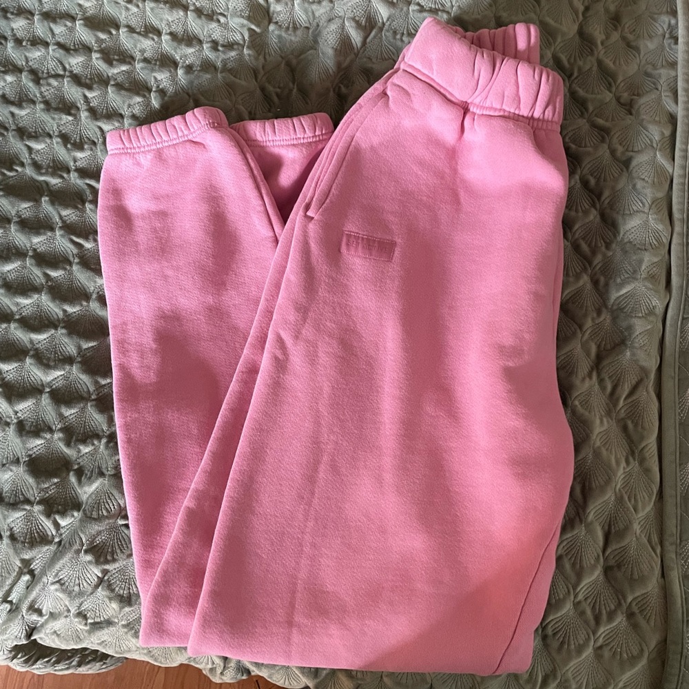 pink set active joggers
